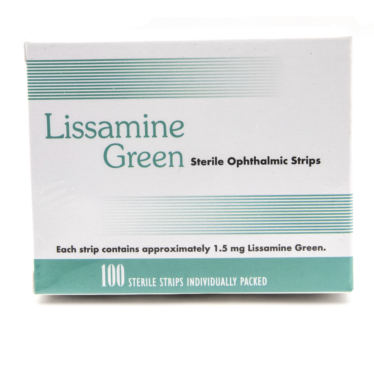 Полоски офтальмологические диагностические Lissamine Green №100