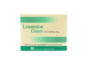 Lissamine Green Тест-полоски Contacare