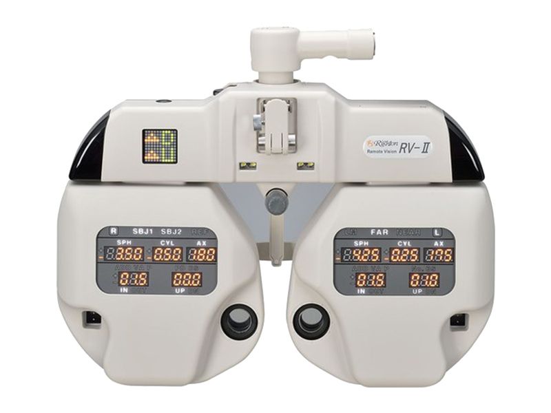 Автоматический фороптор со светодиодными индикаторами, настольным пультом управления и переносным пультом дистанционного управления RV-II (LED-RC-TO)