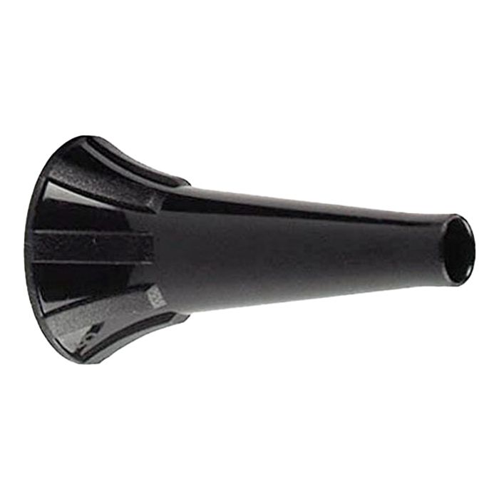 Одноразовая ушная воронка 5 мм, 100 шт./уп. черная для отоскопов e-scope, ri-scope® L1/L2 Riester
